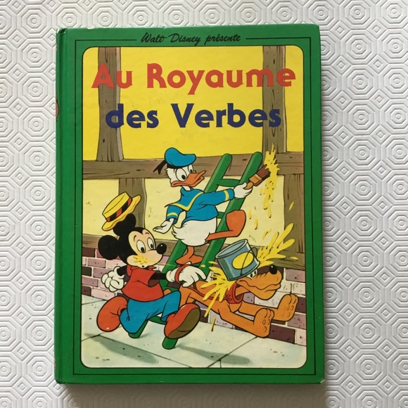 Disney Book Au Royaume Des Verbes 1976